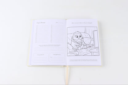 Anxiety Relief Journal | 30-Day Guided Journal with Coloring Pages for Stress Relief